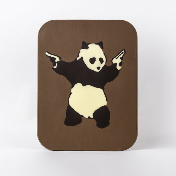 Giant Art Slab - Banksy Panda