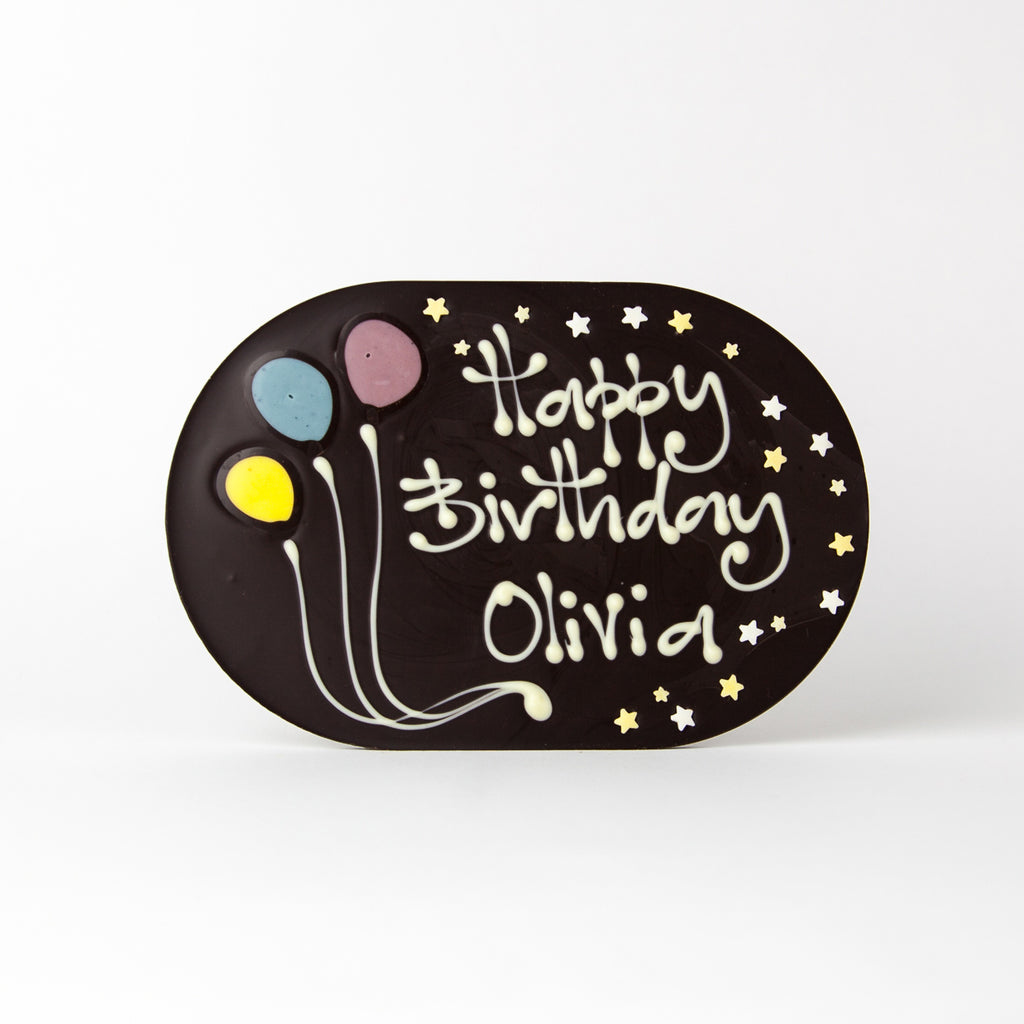 Chocogram - Birthday Balloons