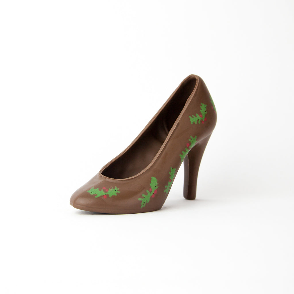 Christmas Holly Shoe