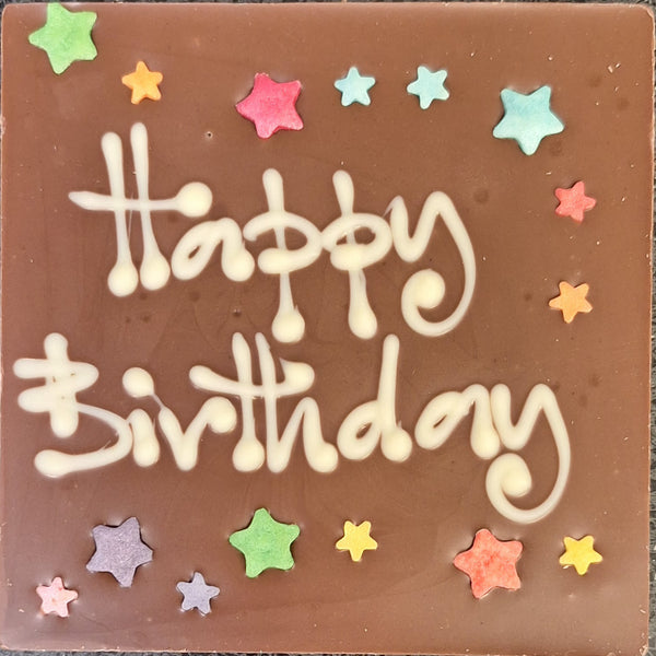 Personalised Chocolate Squares