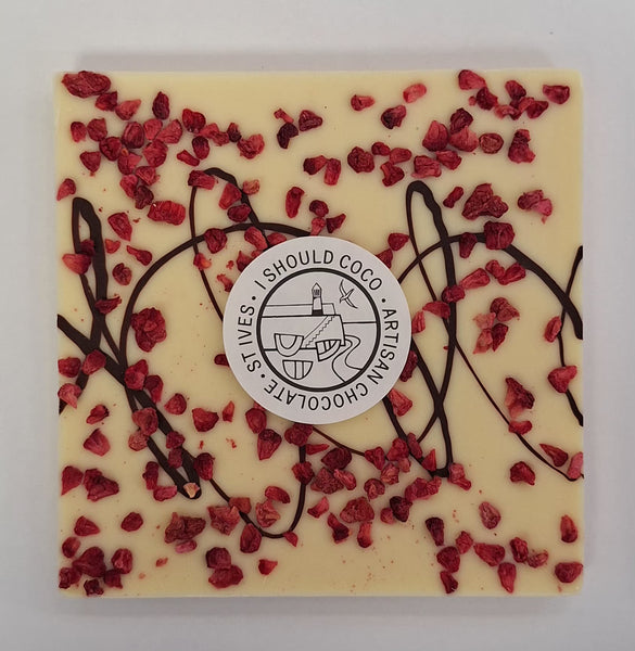Raspberry Topping Bar