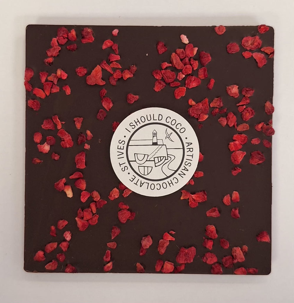 Raspberry Topping Bar