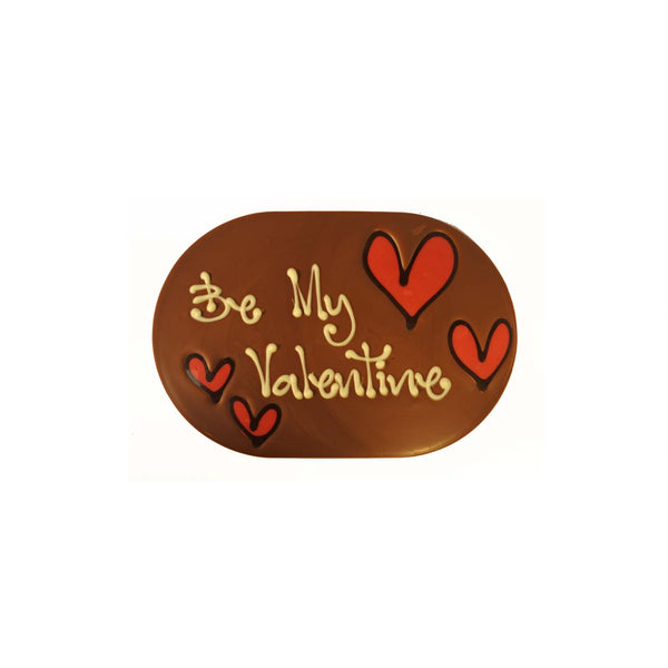Be my Valentine Chocogram with Hearts